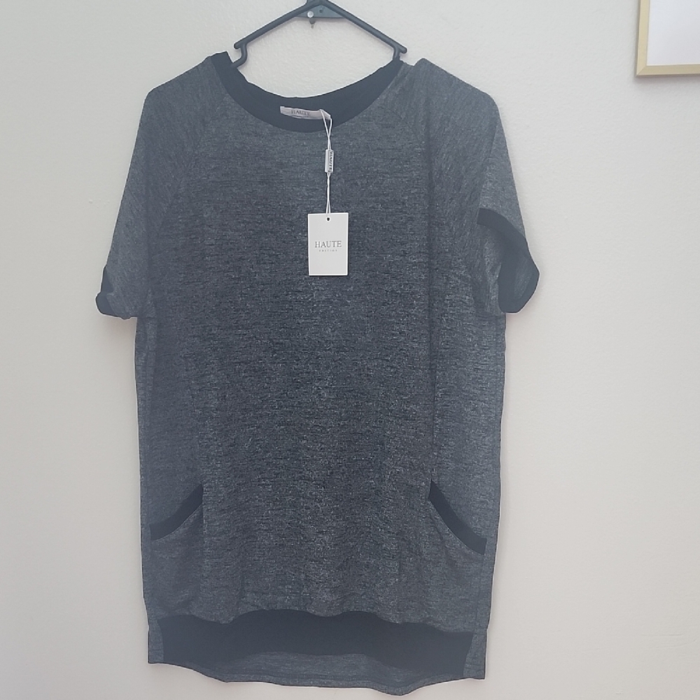 Gray Women's Top